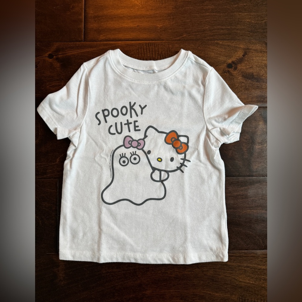 OLD NAVY | Girls Hello Kitty Ghost Halloween Tee SPOOKY CUTE - 2T